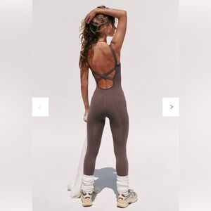 FP Movement Good Karma Onsie in Driftwood, Size XS/S